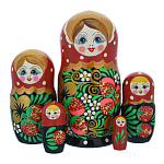 Матрешка "Ягоды" 5 мест