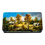 Шкатулка с художественной росписью "Лето в деревне"