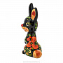 Статуэтка "Кролик лесной". Хохлома, фотография 3. Интернет-магазин ЛАВКА ПОДАРКОВ