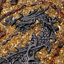 Нарды янтарные "Драконы" 60х30 см, фотография 5. Интернет-магазин ЛАВКА ПОДАРКОВ