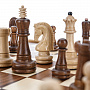 Шахматный ларец с деревянными фигурами 33х33 см, фотография 10. Интернет-магазин ЛАВКА ПОДАРКОВ