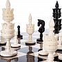 Шахматы с фигурами ручной работы из кости 48х48 см, фотография 7. Интернет-магазин ЛАВКА ПОДАРКОВ