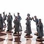 Шахматы с оловянными фигурами "Великая Отечественная Война" 48х48 см, фотография 2. Интернет-магазин ЛАВКА ПОДАРКОВ