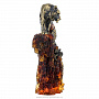 Скульптура из янтаря "Тигр на скале", фотография 6. Интернет-магазин ЛАВКА ПОДАРКОВ