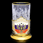 0049448/6676 Златоуст Подстаканник (триколор) SUV - 6676