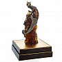 Скульптура из янтаря и бронзы "Китайский дракон на скале", фотография 11. Интернет-магазин ЛАВКА ПОДАРКОВ