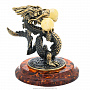 Статуэтка с янтарем "Китайский дракон", фотография 1. Интернет-магазин ЛАВКА ПОДАРКОВ