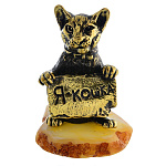 0058577/2094 Сувенир Кошка Я кошка (белый)