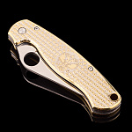 Нож сувенирный складной "Герб РФ". Златоуст