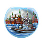 Шкатулка с художественной росписью "Москва. Кремль", фотография 1. Интернет-магазин ЛАВКА ПОДАРКОВ