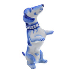 0024509 Гжель Скульптура "Дружок" Авт. Черновы В. и Л.  