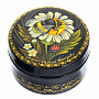 Лаковая миниатюра шкатулка "Шмель". Холуй, фотография 2. Интернет-магазин ЛАВКА ПОДАРКОВ