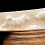 Скульптура из клыка моржа "Белый медведь", фотография 5. Интернет-магазин ЛАВКА ПОДАРКОВ