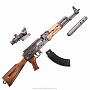 Модель оружия "Автомат AK-47", фотография 2. Интернет-магазин ЛАВКА ПОДАРКОВ