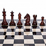 Подарочные шахматы с фигурами ручной работы "Стаунтон" 48х48 см, фотография 4. Интернет-магазин ЛАВКА ПОДАРКОВ