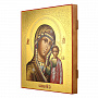 Икона на сусальном золоте "Божья Матерь Казанская" 27 х 31 см, фотография 1. Интернет-магазин ЛАВКА ПОДАРКОВ