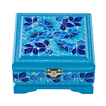 Шкатулка "Цветы". Хохлома