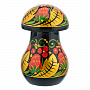 Солонка "Гриб". Хохлома, фотография 2. Интернет-магазин ЛАВКА ПОДАРКОВ
