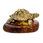 Статуэтка с янтарем "Сухопутная черепаха", фотография 4. Интернет-магазин ЛАВКА ПОДАРКОВ