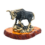 0045465/1521 Сувенир Бык Брангус Сувенир (коньячный)