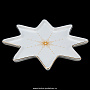 Набор тарелок "Азур золото". Форма Звезда. ИФЗ, фотография 4. Интернет-магазин ЛАВКА ПОДАРКОВ