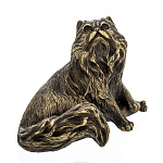 Бронзовая скульптура "Персидская кошка"