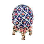 Пасхальное яйцо-шкатулка "Розы". Традиции Фаберже