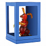 Статуэтка из янтаря "Кролик с морковкой", фотография 3. Интернет-магазин ЛАВКА ПОДАРКОВ