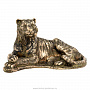 Бронзовая статуэтка "Тигр лежит", фотография 1. Интернет-магазин ЛАВКА ПОДАРКОВ
