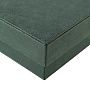 Подарочная упаковка из экокожи зеленая 30х40х5 см, фотография 3. Интернет-магазин ЛАВКА ПОДАРКОВ
