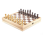 0053597/RTС-5507 ШАХМАТЫ средние деревянные 37*37см  (3,25)