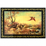 Панно с художественной росписью "Охота на фазана" 30х20 см, фотография 3. Интернет-магазин ЛАВКА ПОДАРКОВ