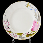 0034969/80.03815.00.1 ЛФЗ ТАРЕЛКА мелкая 180мм Тюльпан "Розовые тюльпаны" ТН1