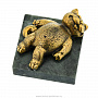 Бронзовая статуэтка "Сытый кот" , фотография 1. Интернет-магазин ЛАВКА ПОДАРКОВ