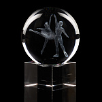 Лазерная графика. Шар "Балет"