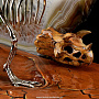 Нож на подставке, эксклюзив "Динозавр" Златоуст, фотография 5. Интернет-магазин ЛАВКА ПОДАРКОВ