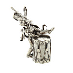 0069971  Юв.Миниатюра Колокольчик "КРОЛЬЧЕВСКИЙ"  Бронза