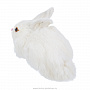 Игрушка из меха "Пушистый кролик", фотография 4. Интернет-магазин ЛАВКА ПОДАРКОВ