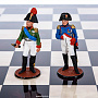 Шахматный ларец с оловянными фигурами "Бородино" 48х48 см, фотография 8. Интернет-магазин ЛАВКА ПОДАРКОВ