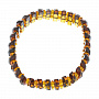 Браслет из натурального янтаря "Мандарины", фотография 2. Интернет-магазин ЛАВКА ПОДАРКОВ