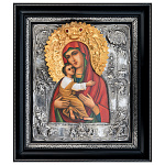 202742 Гальванопластика ИКОНА "МАТЕРЬ БОЖЬЯ ВЛАДИМИРСКАЯ" ,МБ-01