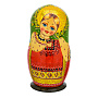 Матрешка "Сарафан" 5 мест, фотография 2. Интернет-магазин ЛАВКА ПОДАРКОВ