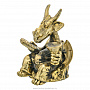 Бронзовая статуэтка "Дракон в кресле", фотография 3. Интернет-магазин ЛАВКА ПОДАРКОВ