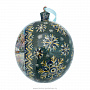 Новогодний елочный шар с росписью "Зима. Сельский пейзаж", фотография 2. Интернет-магазин ЛАВКА ПОДАРКОВ