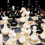 Шахматы в ларце с инкрустацией из янтаря и янтарными фигурами, фотография 8. Интернет-магазин ЛАВКА ПОДАРКОВ