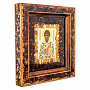 Икона янтарная в киоте "Святой Спиридон" 26х24 см, фотография 3. Интернет-магазин ЛАВКА ПОДАРКОВ