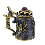 0047114/1670 Сувенир Наперсток Кружка Пивная Сувенир (коньячный)