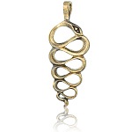 202685 Микляихское литье Талисман "ЗМЕЯ" Ж-237