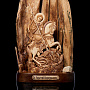 Скульптура из кости мамонта "Георгий Победоносец", фотография 3. Интернет-магазин ЛАВКА ПОДАРКОВ