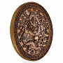 Панно деревянное резное "Дракон" 40х40 см, фотография 3. Интернет-магазин ЛАВКА ПОДАРКОВ
